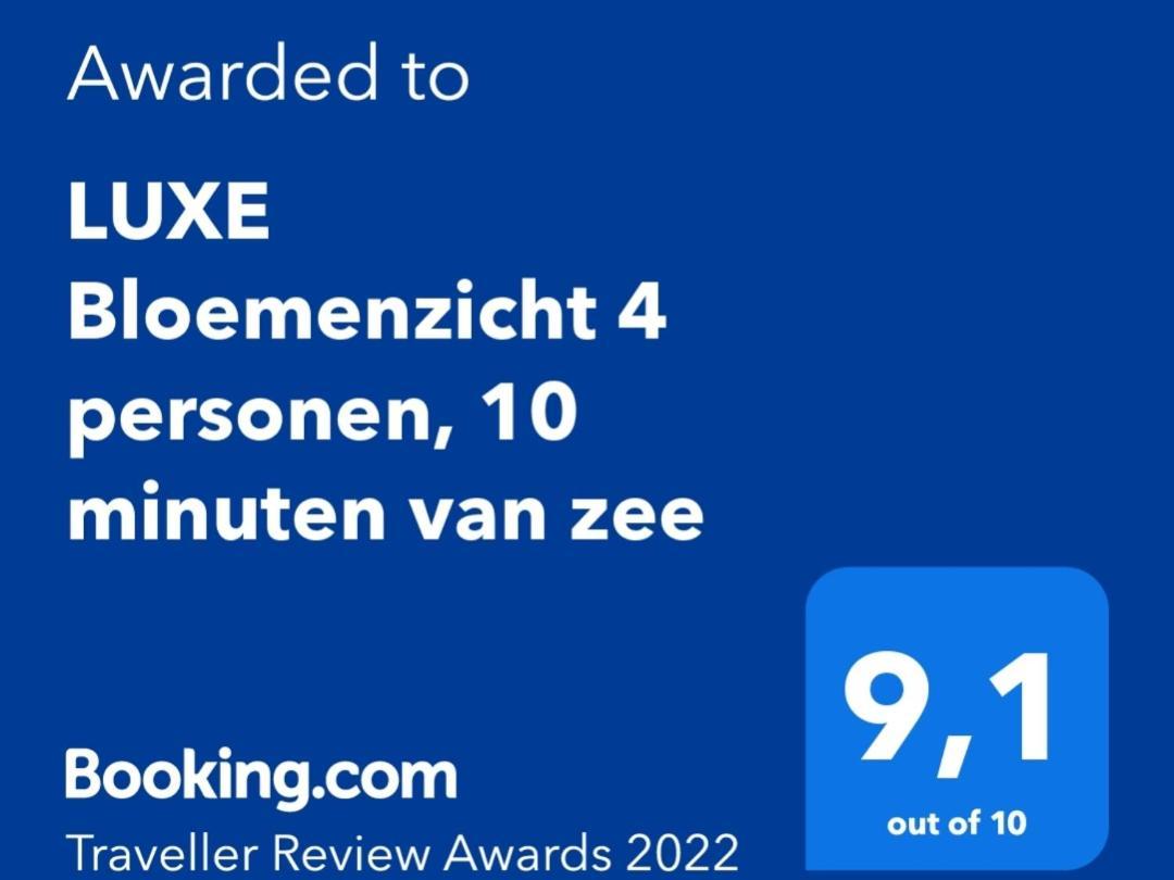 Luxe Bloemenzicht 4 Personen, Bnb, 10 Minuten Van Zee Breezand Extérieur photo